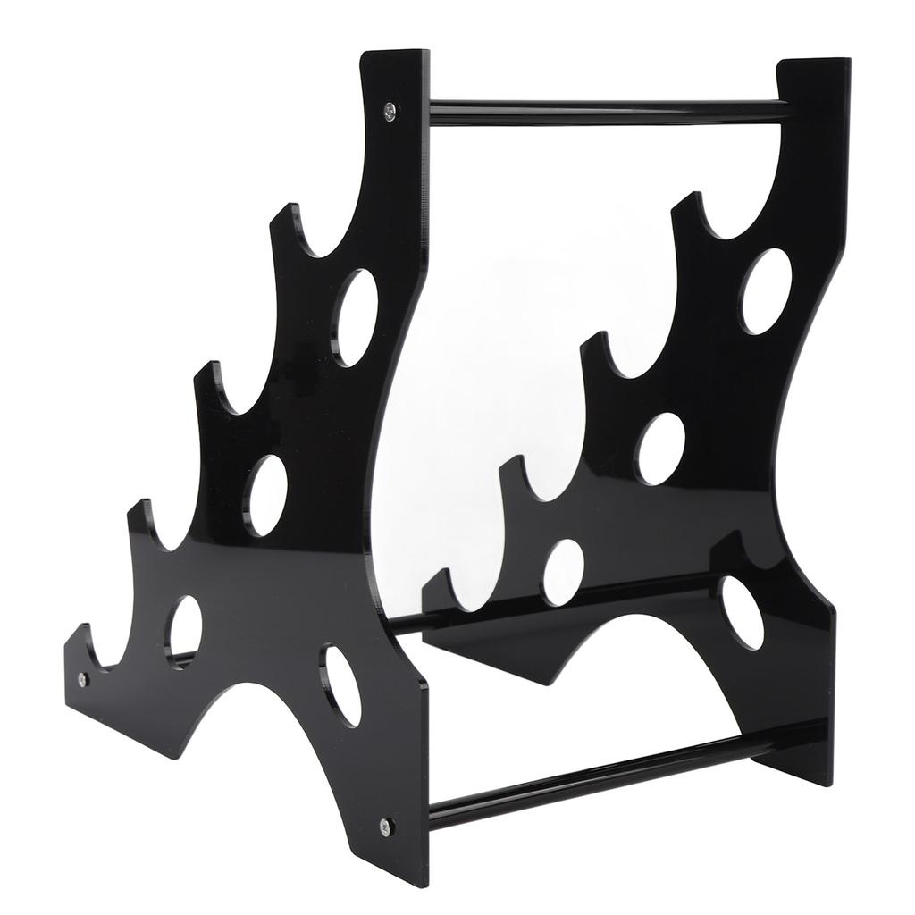 Acrylic Sword Display Stand 4 Tier Versatile Desktop Sword Display Holder for Home