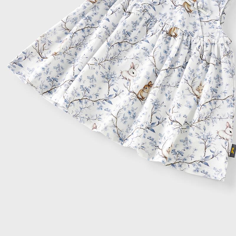 TONGTAI Baby Girl Summer Cotton Sleeveless Vest Dress