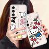 Sanrio Hello Kitty Cute Phone Cover Case for Samsung Galaxy A57 A26 A24 A52 A17 A55 A34 A35 A14 A16 A54 A15 A52 A56 A36 A37 A25