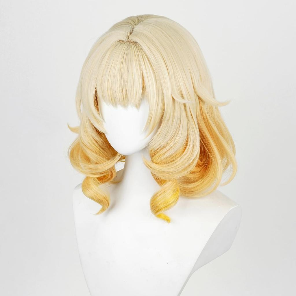 Honkai Star Rail Mitsuki No Cosplay Costume High Temperature School Festival Cosplay Honkai Star Rail Wig with Net Wig, Cosplay, Nanaka, Himeko,