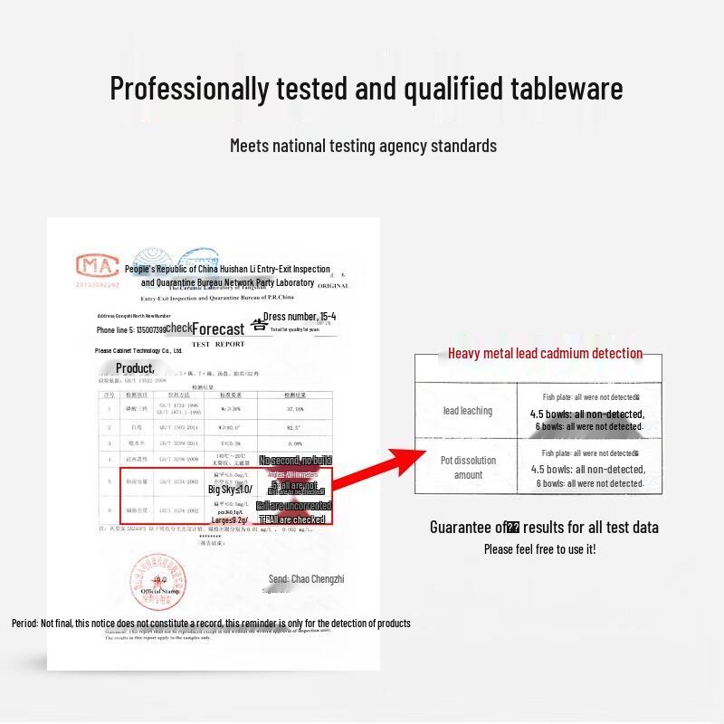 Hochwertiges Chinesisches Keramik 60-teiliges Geschirr-Geschenkset