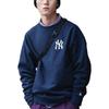 New Era Letter Logo Printed Pullover American Sweatshirt Unisex sweatshirt Blue 12727851