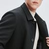 SEPTWOLVES Men's Wool Blend Lapel Overcoat