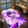 Tappeto Anime Naruto Tappeto Tappeto Grande Area Tappetino Pavimento Antiscivolo Lavabile Stanza Gamer Camera da Letto Decorazione Casa -QJY