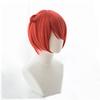 Cosplay Cool Short Costume Wig 2 Bonus Items Heat-resistant Wig, "Second Castle" Red, Hair, +