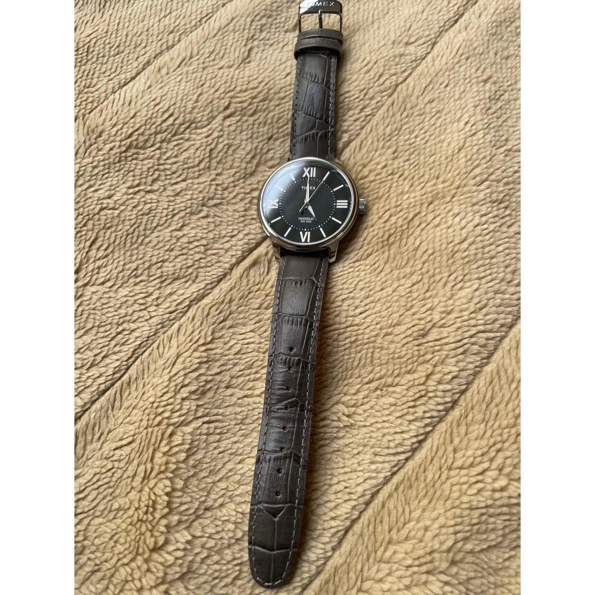 TIMEX 40 мм INDIGLO водонепроницаемые 50 м