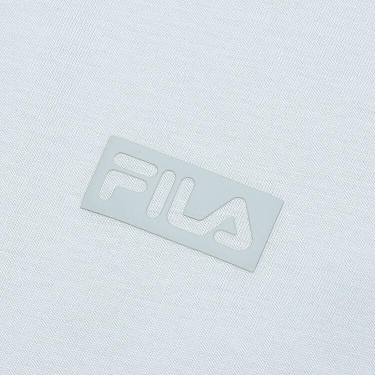 Fila Original Simple Casual Cotton Loose Short Sleeve T-Shirt Unisex Tops Earth-Gray F51M529109F-GY