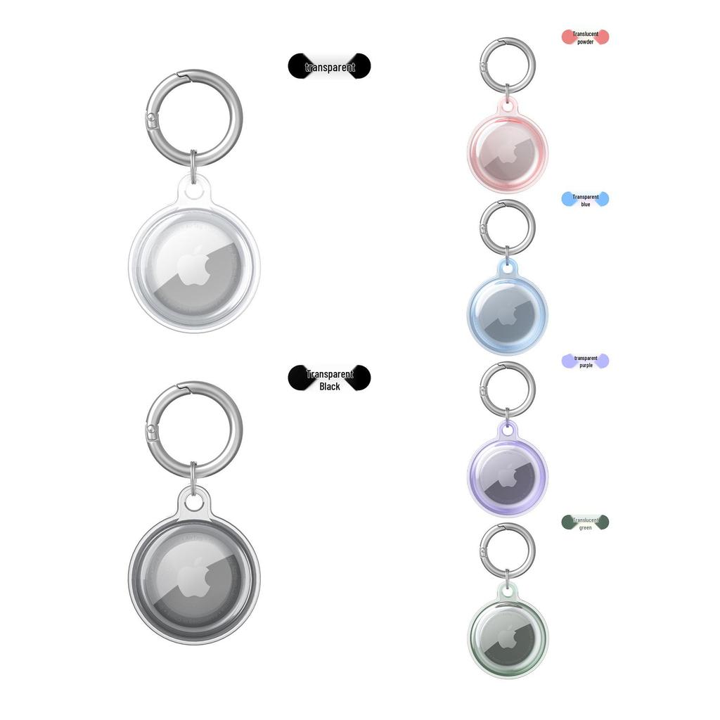 Protective Waterproof Keychain Case for Apple AirTag – Ideal for Luggage, Pet Collars, and More