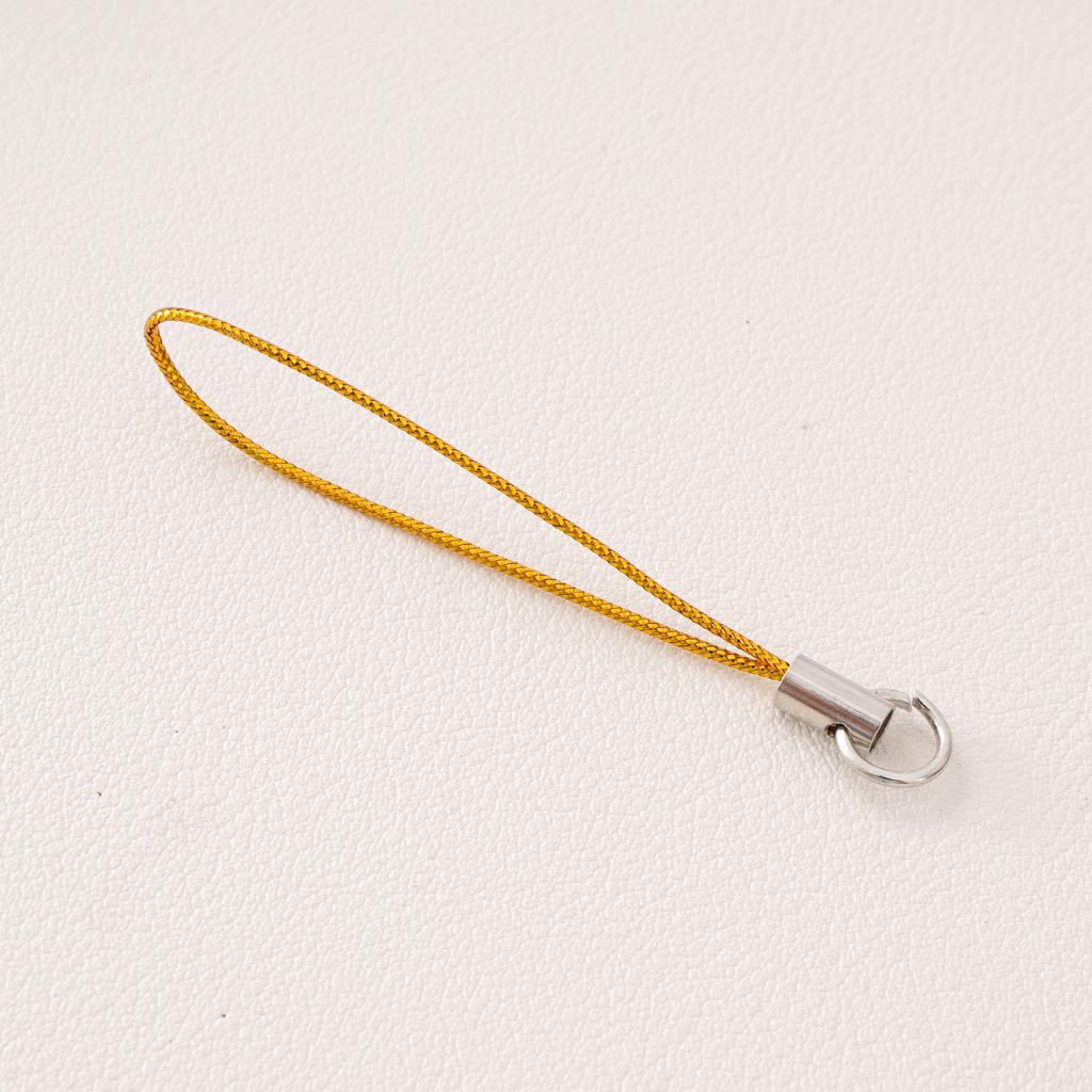 10Pcs/pack Polyester Phone Strap Lobster Clasp Phone Strap Doll String Keychain Phone Lanyard