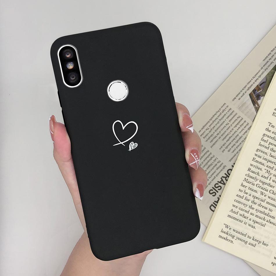 Case For Xiaomi Redmi S2 Y2 Cover Soft Matte Cute Pattern Silicone TPU Phone Case for Xiaomi RedmiS2 S 2 Y 2 Cases Back Cover