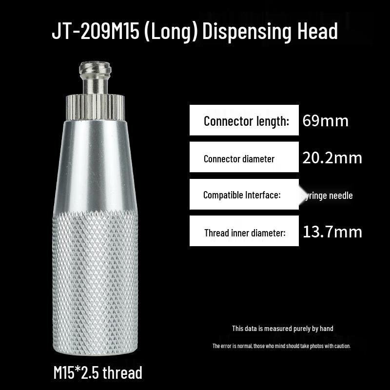 M15 Silicone Syringe Glass Glue Adapter