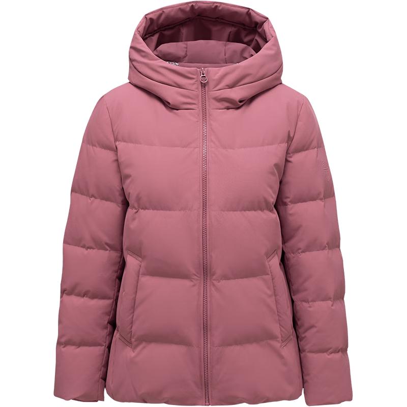 Tanboer Women's Hooded Loose Short Duck Down Jacket TBF510356J