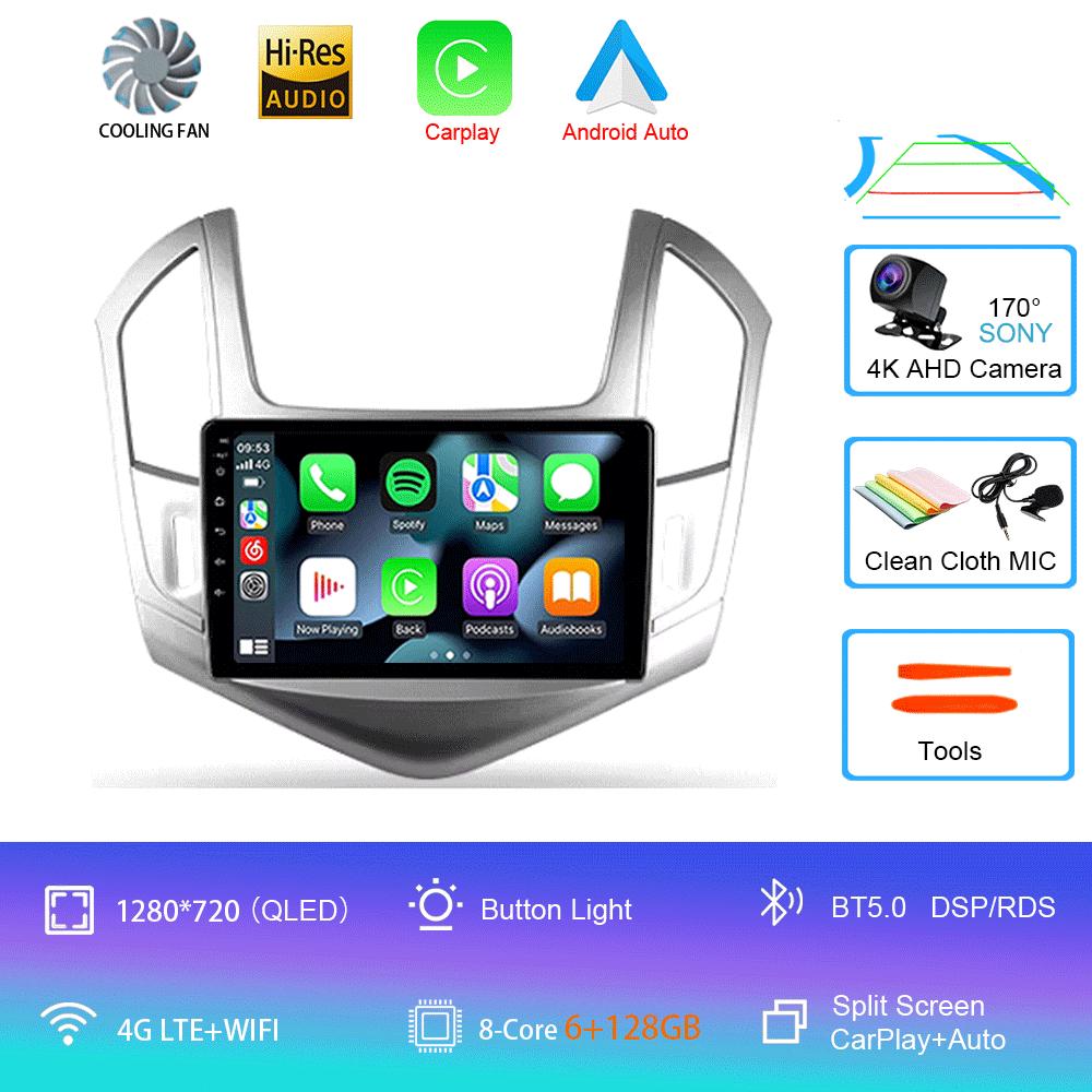 Android 14 Android 14 For Chevrolet Cruze J300 J308 2012 - 2015 Multimedia Video Player Navigation Stereo GPS No 2din 2 Din Dvd