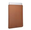 Comfyable Slim Laptop Sleeve for 15" MacBook Air (M4 2025, A3241, M3 2024, A3114 & M2 2023, A2941), Faux Leather Protective Case, Brown
