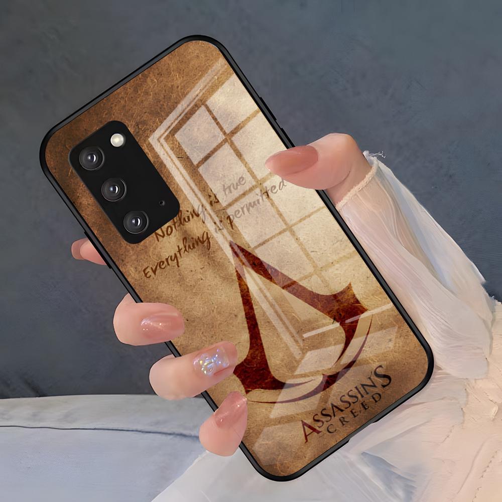 

Game Assassins Creed Phone Case For Samsung A25 A13 A33 5G A54 A36 A35 A56 A52 A14 Shockproof Glass Cover Samsung A12 4G