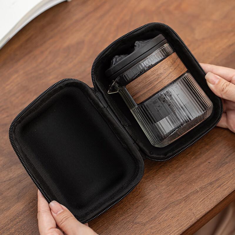 Portable Glass Travel Tea Set