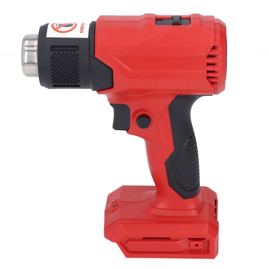 Cordless Heat Gun Adjustable Temperature Portable Handheld Rechargeable Heating Machine with 4PCS