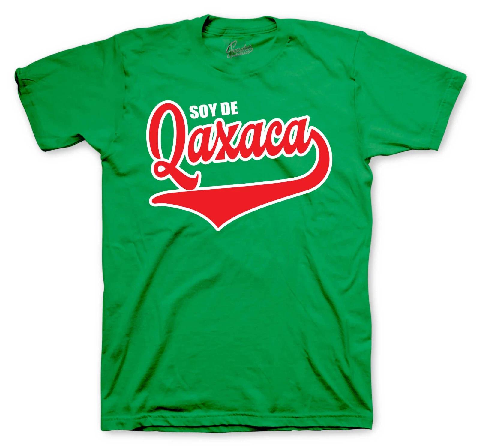 Soy De Oaxaca Shirt | Green Mexico Orgullo Heritage Tees Camisa S