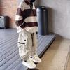 Boys Casual Cargo Pants Spring Autumn Big Kids Sport Long Pants Teenage Streetwear Baggy Trousers Children Fashion Joggers Pants