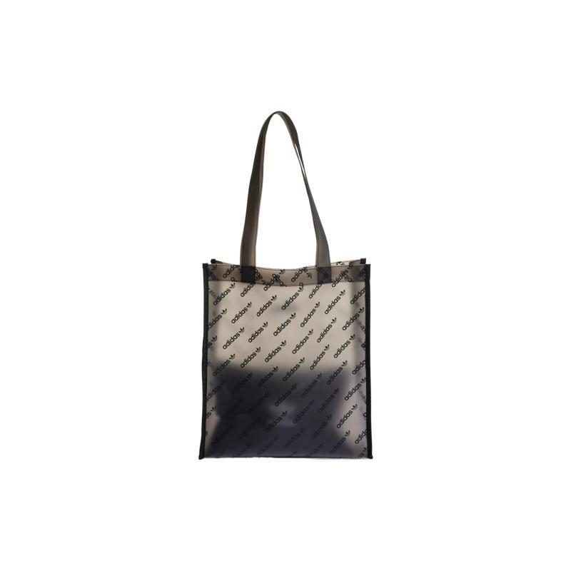 adidas Originals TPU Tote Bag Shopping Bag Shoulder Bag Handbag Unisex Transparent Black Adidas HS5004