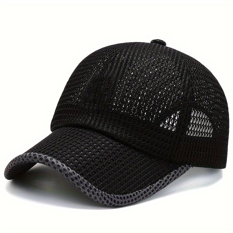 Outdoor Breathable Mesh Sun Hat - Unisex Versatile Fishing and Baseball Duckbill Cap