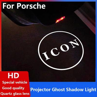 LED Car Door Logo Welcome Shadow Light Laser Projector Ghost Lamp For Cayenne Panamera Cayman Boxster MacanS 911 Taycan