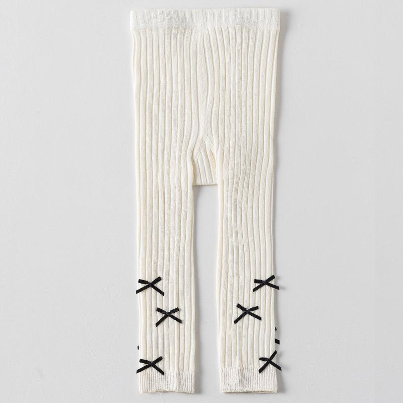 Baumwoll-Tights mit hoher Elastizität für Mädchen - Frühjahrs- & Herbst-Leggings für Säuglinge, Kleinkinder & Kinder