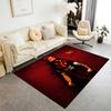 Soccer Player Uniform. Area Rug Design for Entryway Playrooms Outdoor Hallway Anti-slip Rug Office home decor