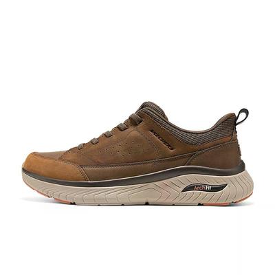 Casual Top Layer Cowhide Synthetic Leather Comfortable Versatile Casual Shoes Men Shoes 205656-CDB