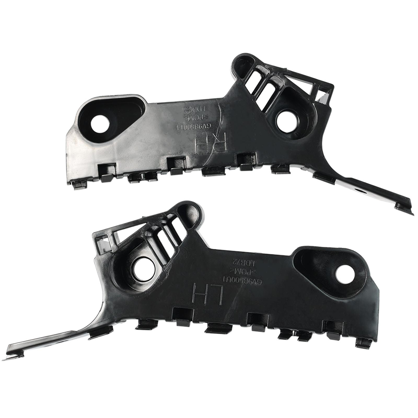 

2 шт. Правый и левый кронштейны крепления переднего бампера Поддержка для Mazda 6 универсал 2.5 л 2014 2015 2016 2017 2018 2019 2020 2021 чёрный