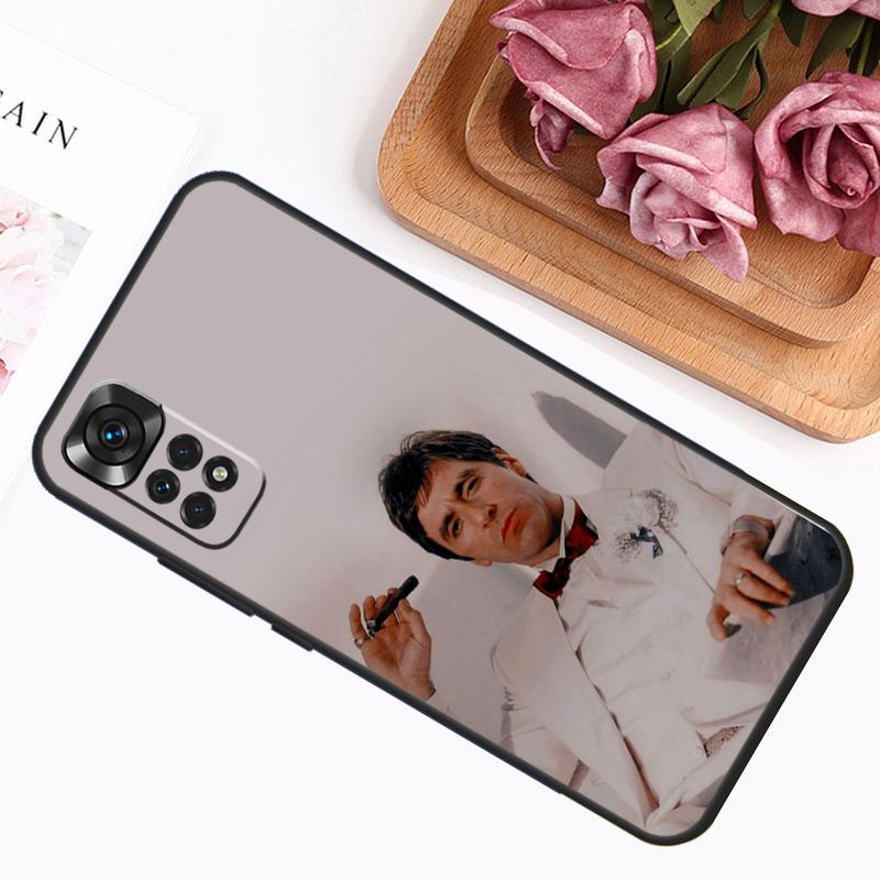 

Scarface Tony Montana Case For Xiaomi Redmi Note 13 Pro 14 12 11 9 10 9S 10S 11S 12S Redmi 12C 13C 14C 10C Cover Redmi 12C