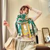 Print Cashmere Scarf Women Thick Warm Winter Blanket Female Luxury Quality Shawl Wrap Bufanda  Poncho Echarpe Pashmina