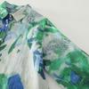 New Floral Print Autumn Blouse Plus Size Women Tops Long Sleeve Casual Loose Cotton Tees Shirts
