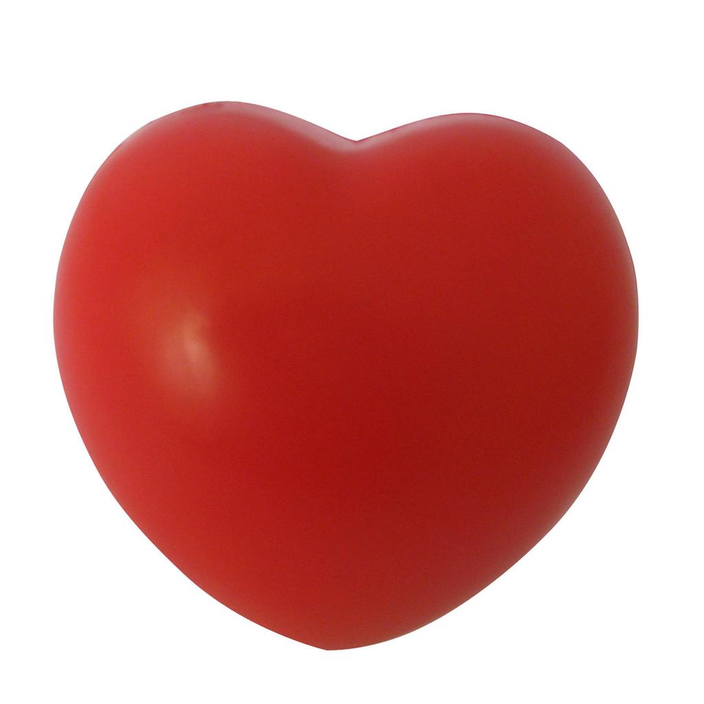 red heart stress balls