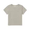 SNOWPEAK Ribbed Women's Short Sleeve T-shirt Sand Beige (S26MWFTS39)