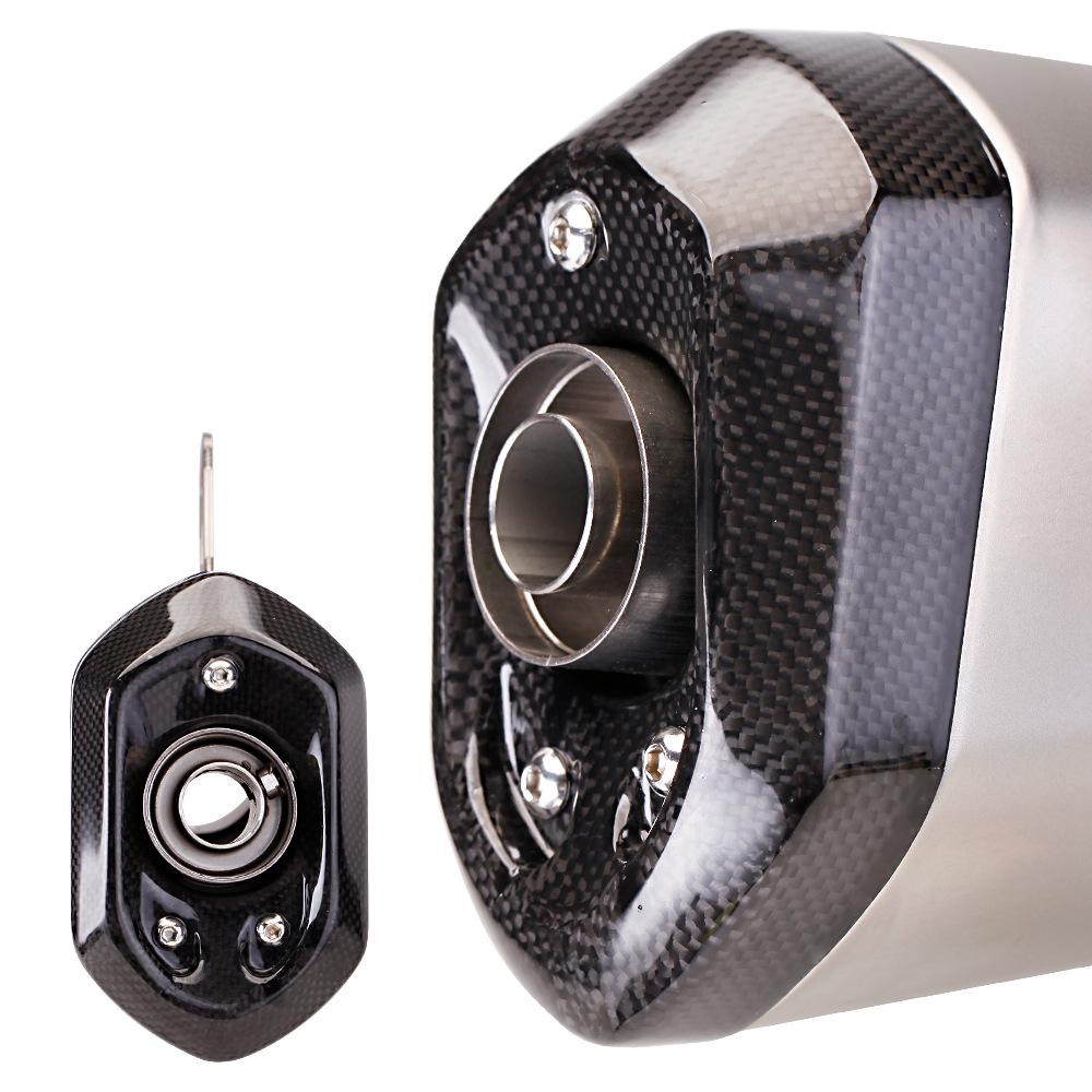 Vespa GTS Super 300 Carbon Fiber Exhaust Tail Section 2021-2022 Modification