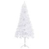 Artificial Corner Christmas Tree White 240 Cm PVC