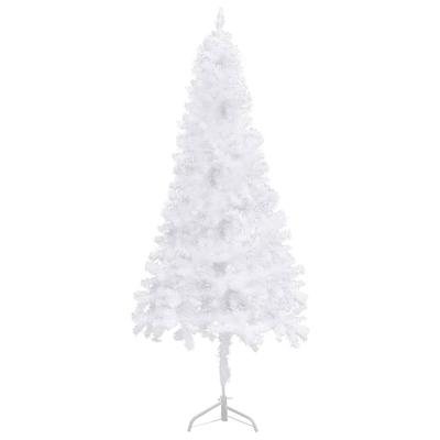 Artificial Corner Christmas Tree White 240 Cm PVC
