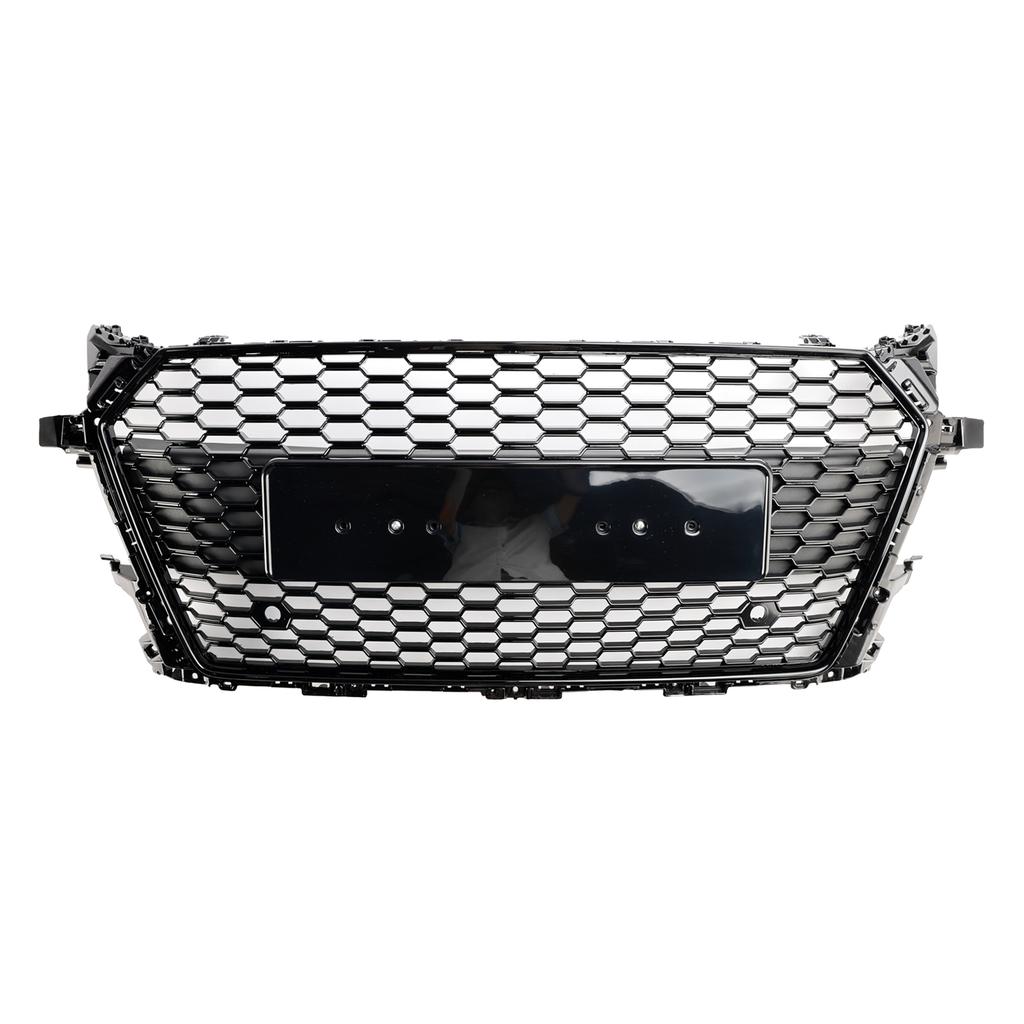 RS Style Front Honeycomb Grille Grill Fit TT MK3 FV 8S 2014-2023