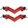 2 Sets 90 degrees  Positioning Square LType Right Angle Adjustable Woodworking Splicing Corner Fixture