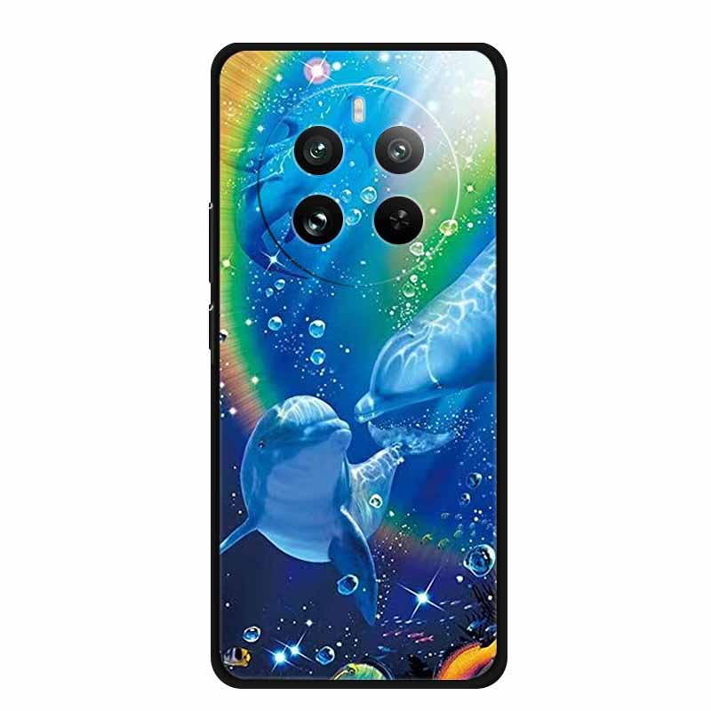 For Realme 12 4G Case Realme12 5G Silicone Pained TPU Lovely Coque for Realme 12 Pro 5G Cover Realme 12 Pro+ Funda Realme12 Plus