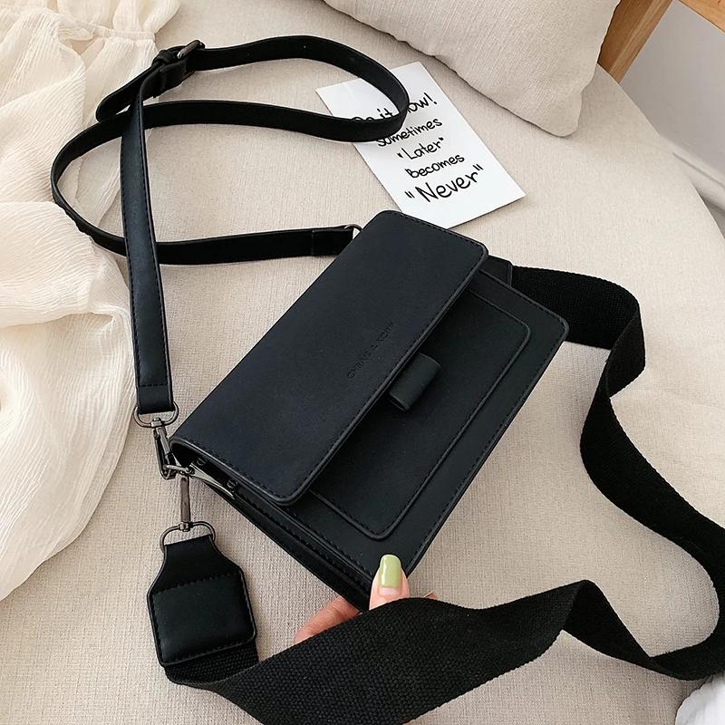 New Style Ladies Bags Fashion Shoulder Bags Casual Messenger Bags Frosted Fabric Ladies Bags Mobile Phone Bags Small Bags
