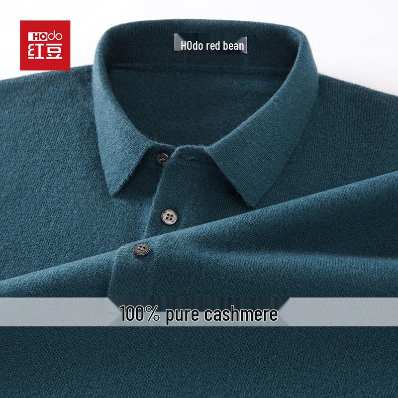 Pánský pulovr Hodo s límečkem z čistého kašmíru