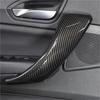 WVTVBYLKLP Carbon Fiber Car Styling Interior Door Handle Pull Door Knob Panel Cover Trim