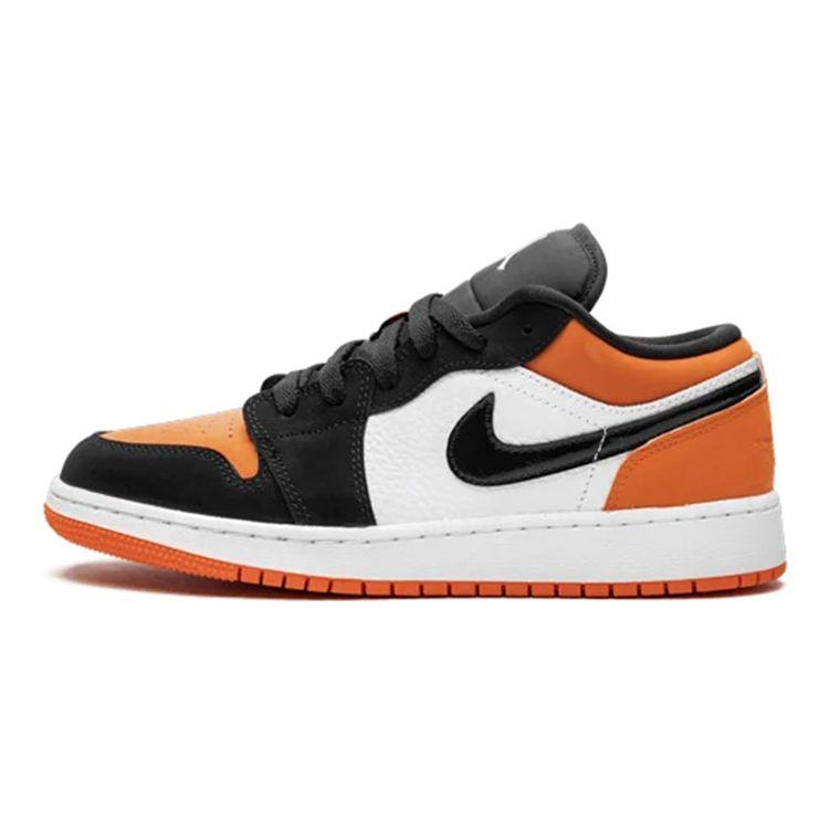 

Детские кроссовки Air Jordan 1 Low GS Shattered Backboard Оранжевый Белый Черный 553560-128