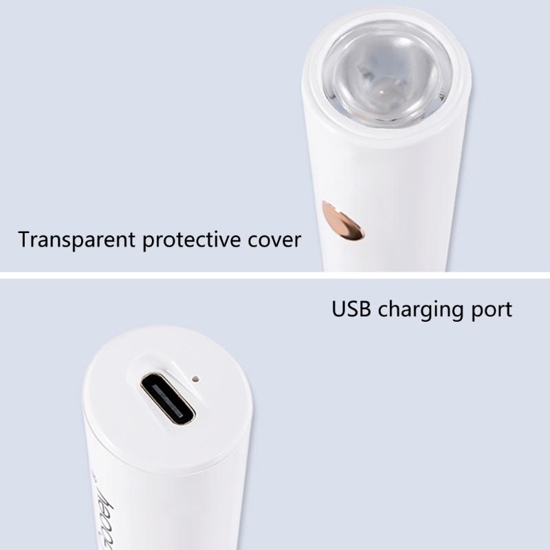 UV LED Nail Lamp Flashlight Pen for Manicure 3W Gel Polish Drying Machine with Large-Touch LED Smart-Nail Dryer Portable