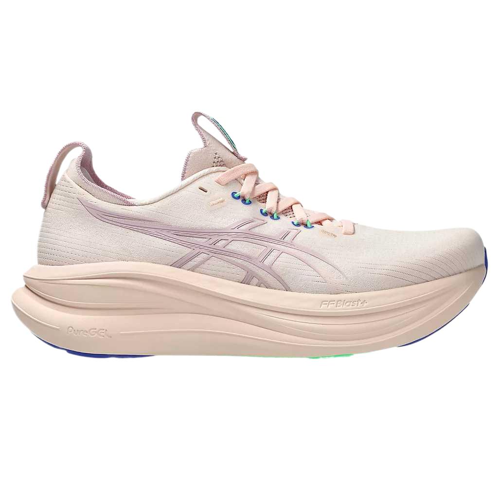 Asics GEL NIMBUS 28 Ammortizzazione Traspiranti Basse Scarpe da Corsa Donna Calzata Larga 1012B917-700