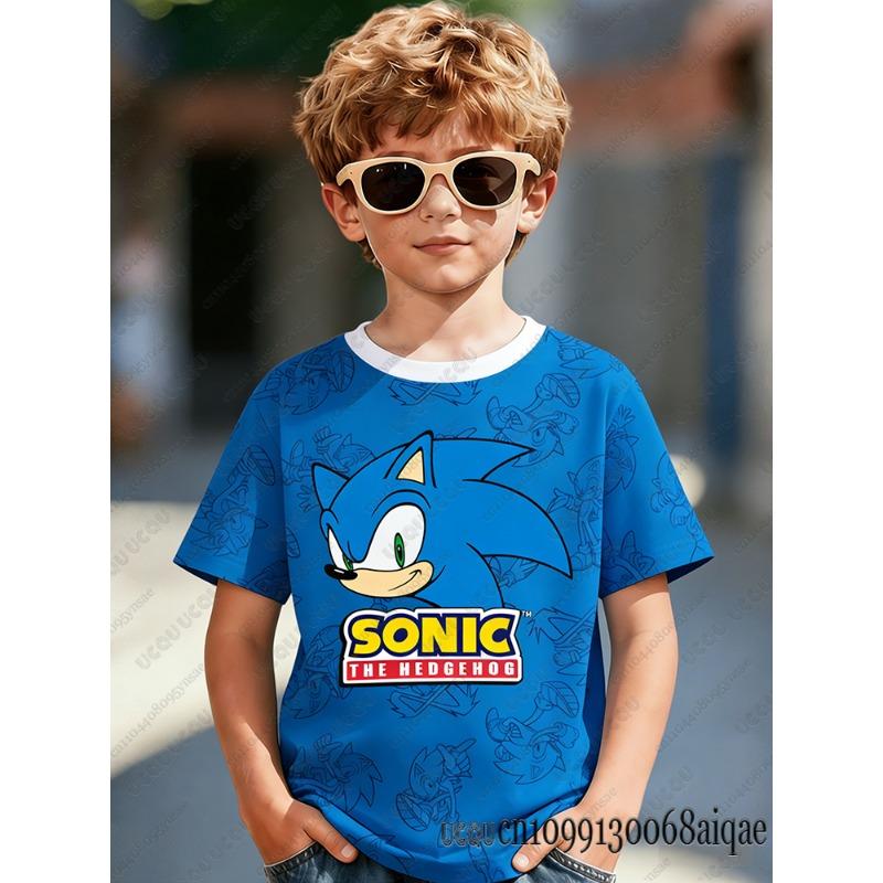 Kids Boys St Patricks Day Shirt 3D Print Round Neck Short Sleeve Pullover Shirt Fake 2-piece Style Top for Festival Party Stage