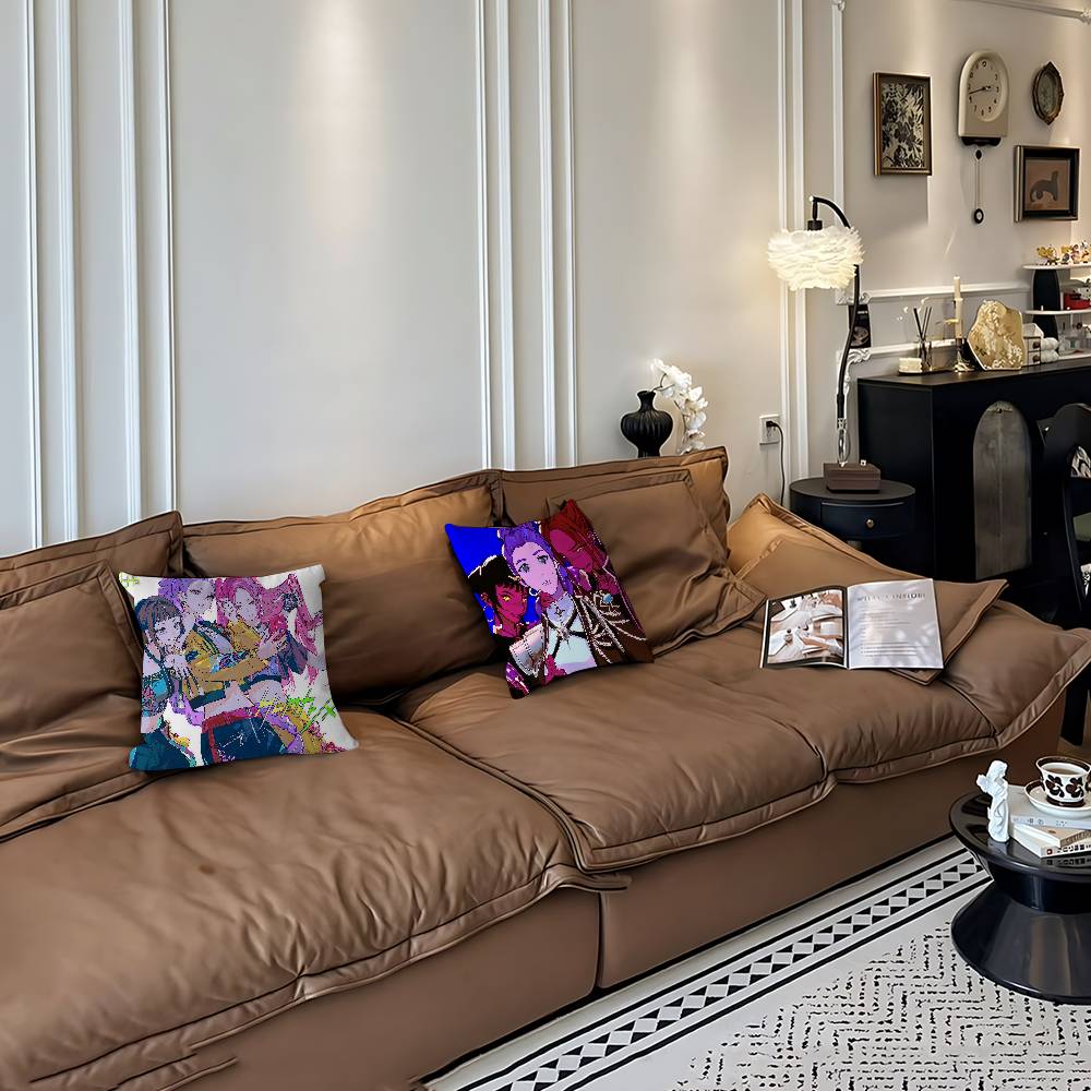 KPop Demon Hunters Personalized Pillow Dust Cover Bedroom Kids Party Decoration Pillowcase Birthday Children Gift