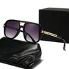 Aviator Sunglasses for Men and Women, Metal-trimmed Sunglasses, UV Protection, Large Frame Glasses